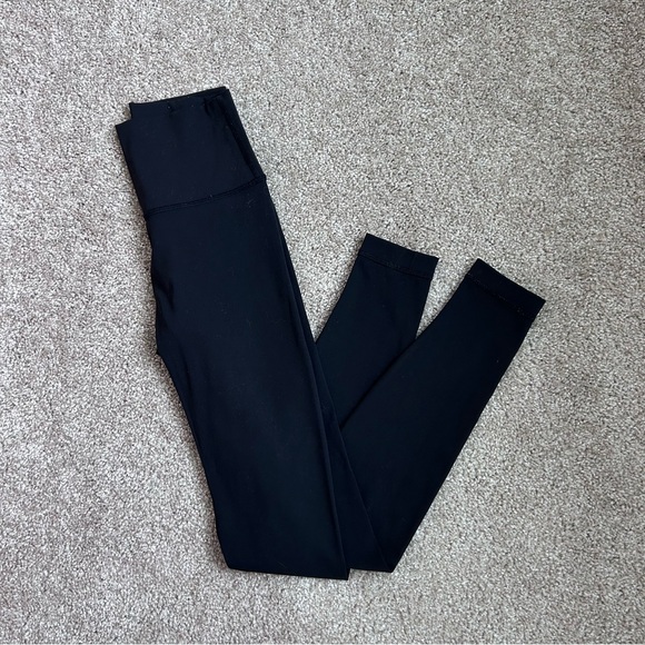 Lululemon Align Pant II 25" Black Nulu High Rise Leggings Size 2 - Picture 6 of 6